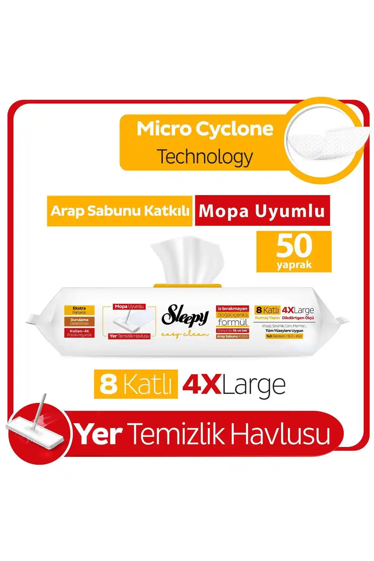 Sleepy Easy Clean Serisi: Doğal İçeriklerle Yüksek Performanslı Temizlik Ürünleri