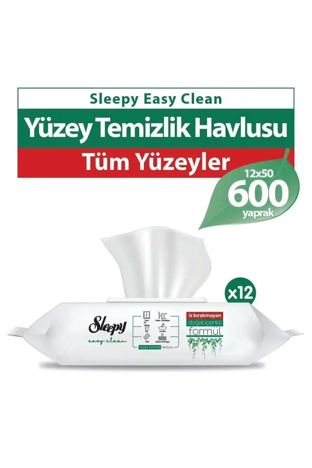 Sleepy Easy Clean Yüzey Temizlik Havlusu: Doğal ve Pratik Temizlik Çözümünüz