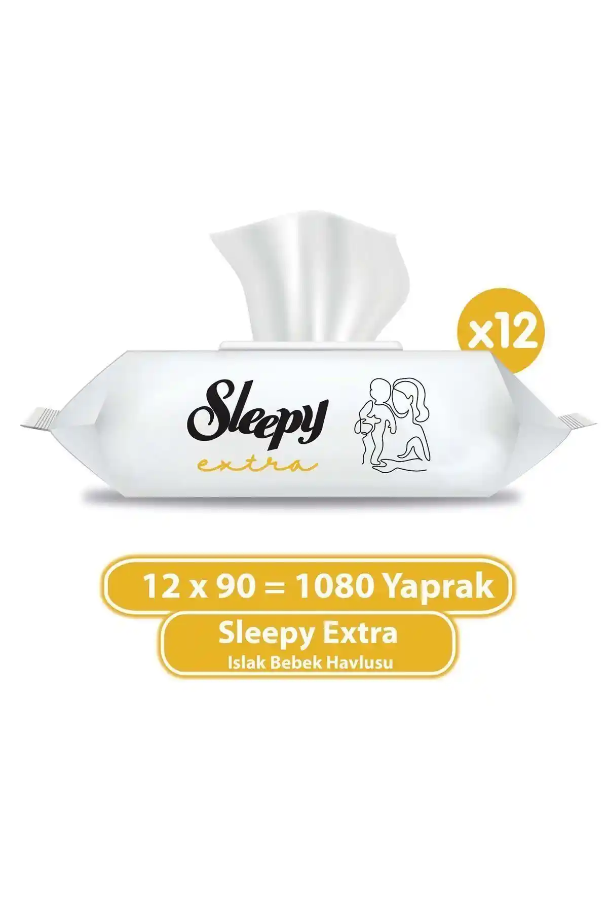 Sleepy Extra Islak Bebek Havlusu: Güvenli ve Pratik Bebek Temizlik Çözümü