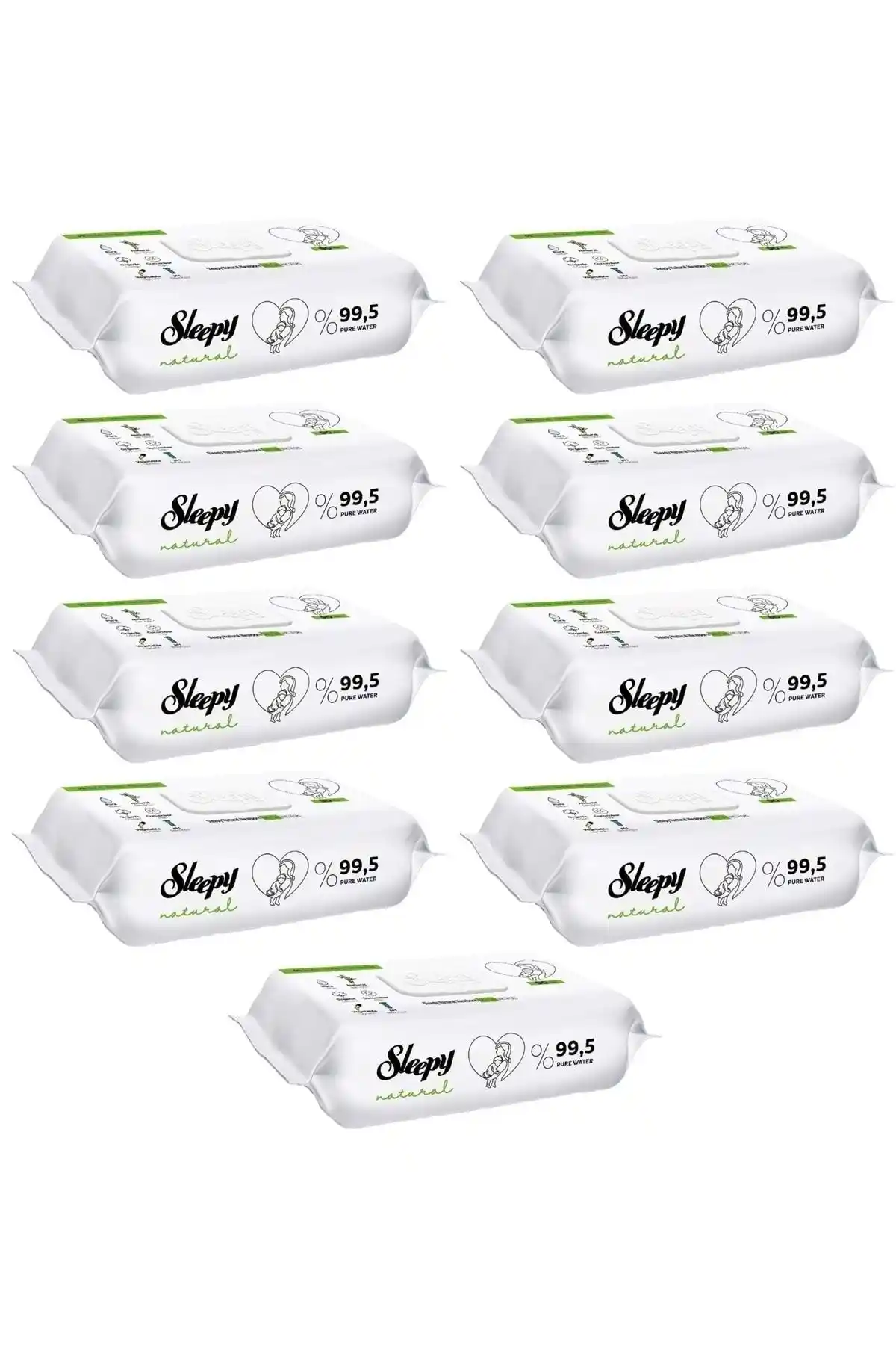 Sleepy Islak Havlu Mendil ve Sleepy Natural Yenidoğan Islak Bebek Bakım Havlusu Karşılaştırması