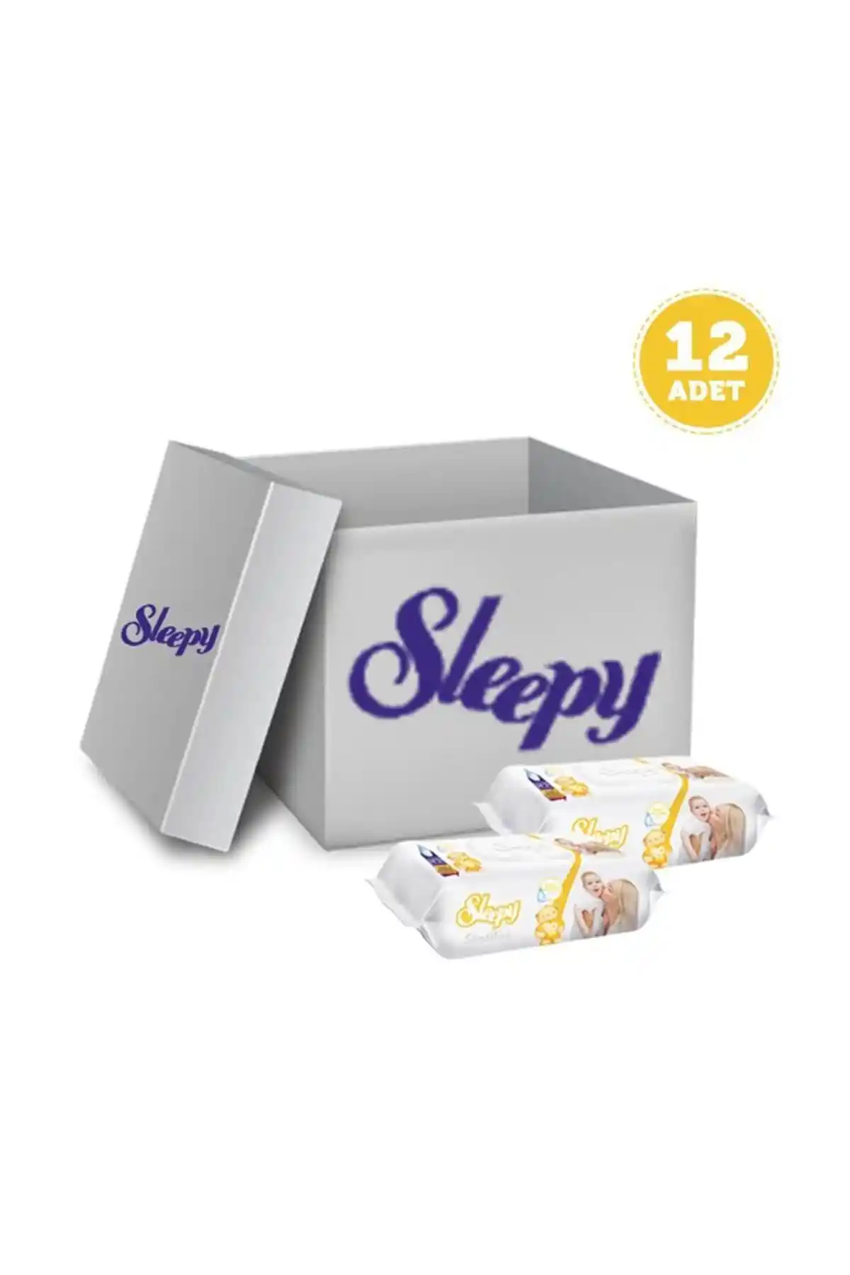 Sleepy Islak Mendil Sensitive Güvenilir ve Hassas Ciltler İçin Günlük Hijyen Çözümü