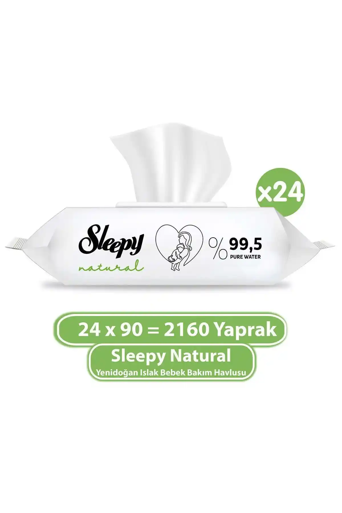 Sleepy Natural Yenidoğan Bebek Bakım Havlusu: Doğal ve Güvenilir Temizlik Ürünü