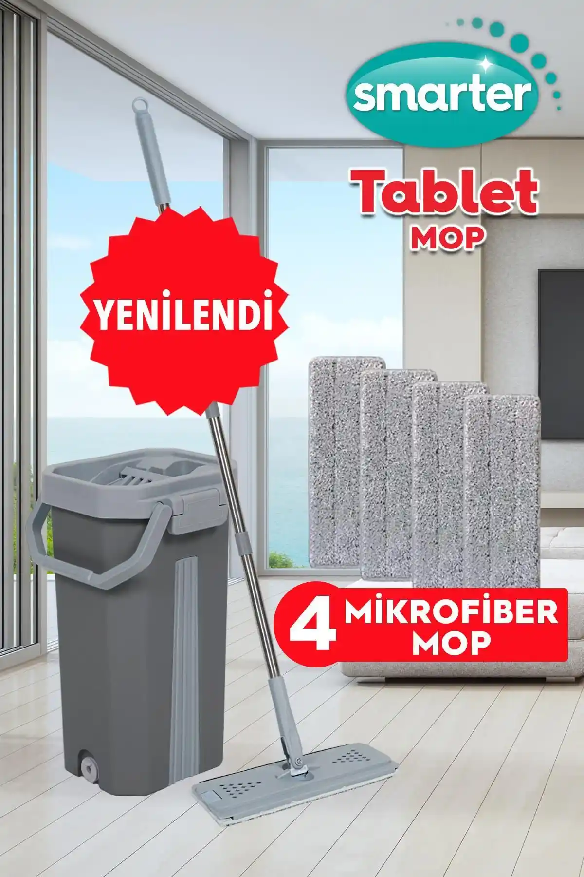 SMARTEK Gri Tablet Mop ve Vip Ahmet Premium Tablet Mop Karşılaştırması