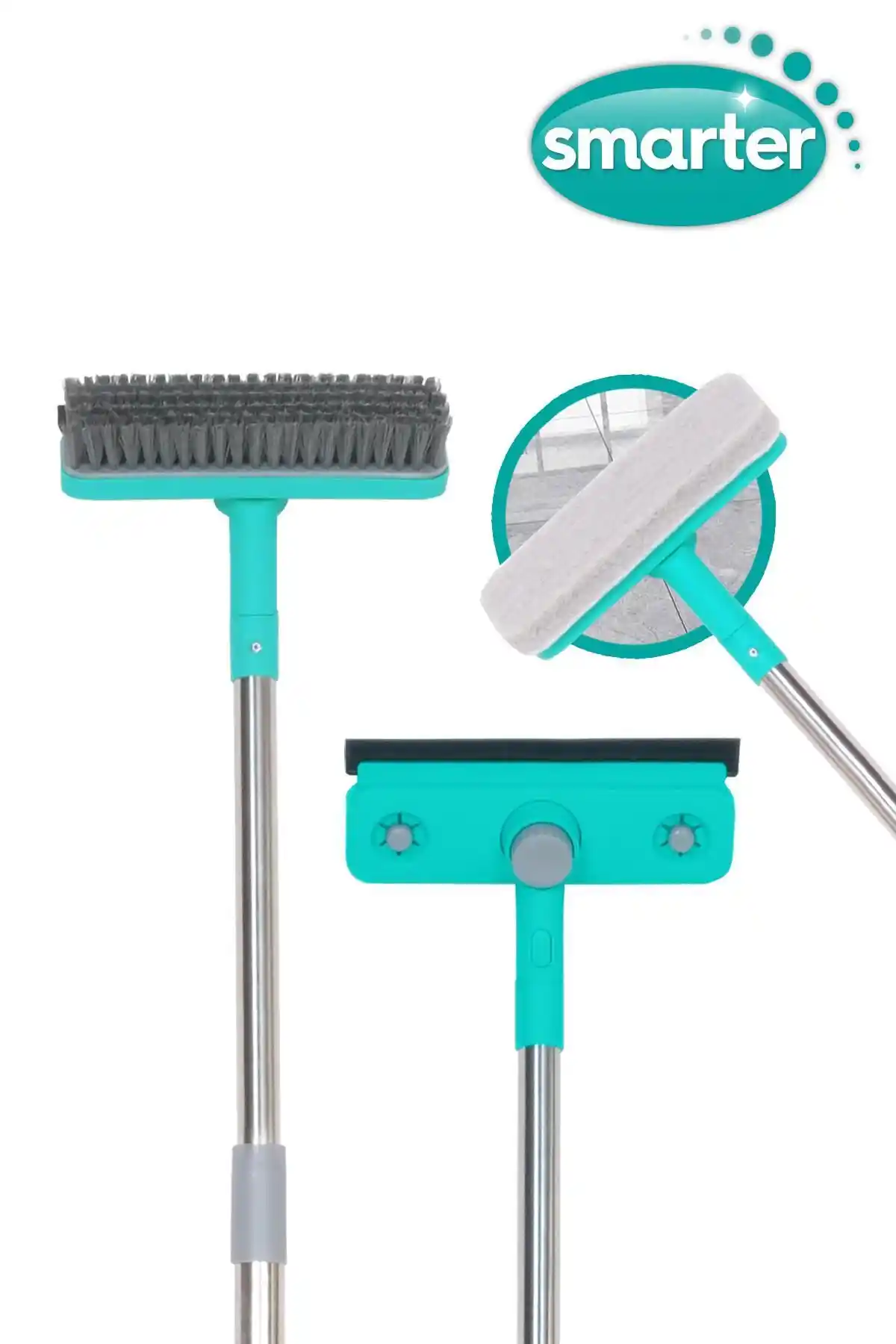 SMARTER Saplı Fırça ve Sünger Seti ile Temizlikte Yeni Dönem Başlıyor