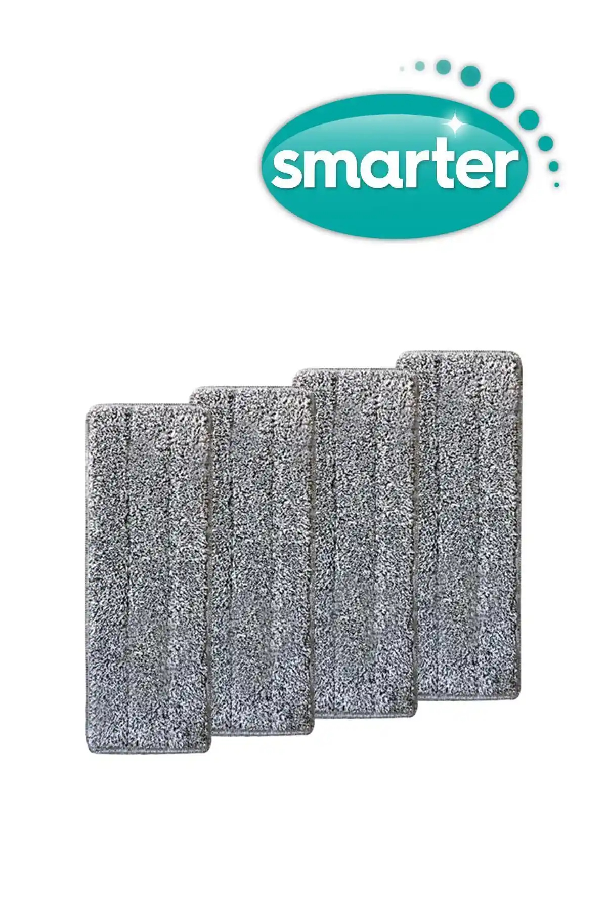 SMARTER Tablet Mop Yedek 4'lü Temizlik Seti – Yüksek Performanslı ve Çok Yönlü Temizlik Çözümü