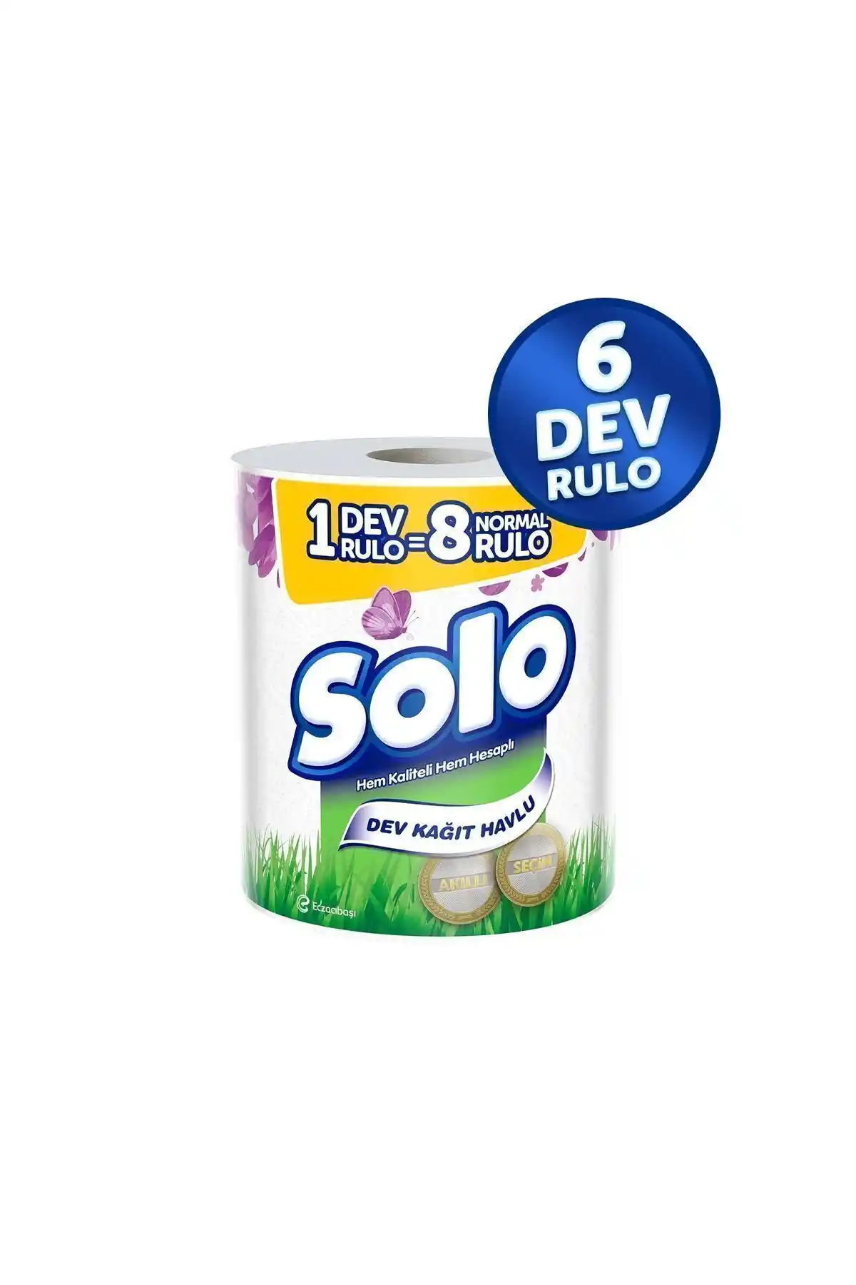 Solo Dev Rulo Kağıt Havlu: Ekonomik, Yüksek Emicilikli ve Estetik Tasarımlı Temizlik Malzemesi