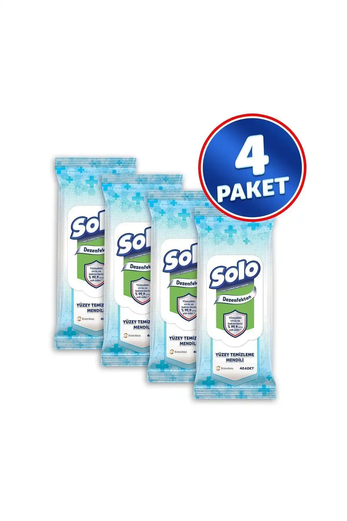 Solo Dezenfektan Yüzey Temizleyici Islak Mendil: Etkili ve Pratik Hijyen Çözümü