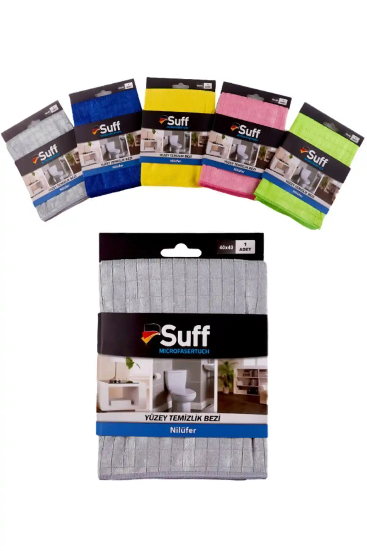 Suff Nilüfer Mikrofiber Bez ile Çok Yönlü ve Çizilmez Temizlik Çözümü