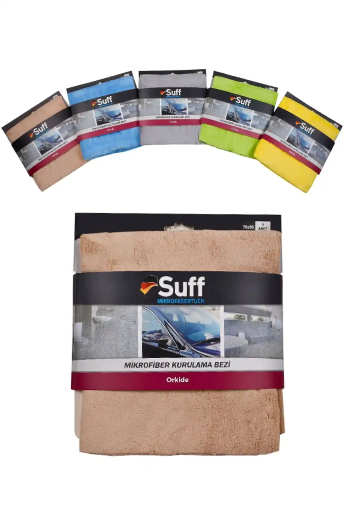 Suff Orkide Mikrofiber Temizlik Bezi: Yüksek Performanslı ve Dayanıklı Temizlik Çözümü