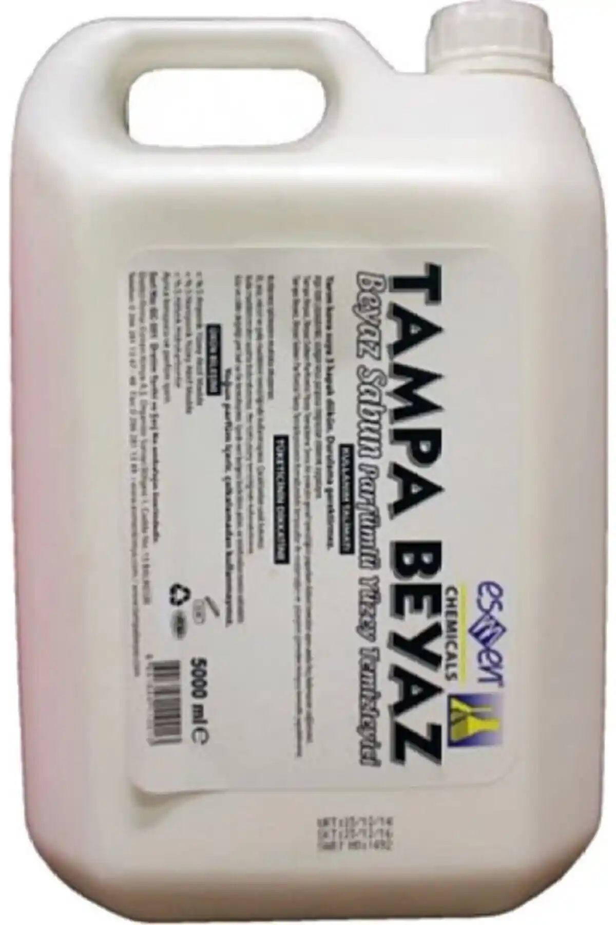 Tampa Beyaz Yüzey Temizleyici 5 Litre - Çok Amaçlı ve Kalıcı Kokulu Temizlik Ürünü