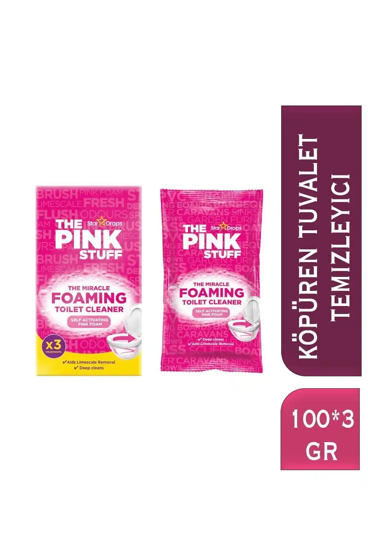 2025'te ThePinkStuff Köpüren Tuvalet Temizleyici ile Temizlikte Devrim