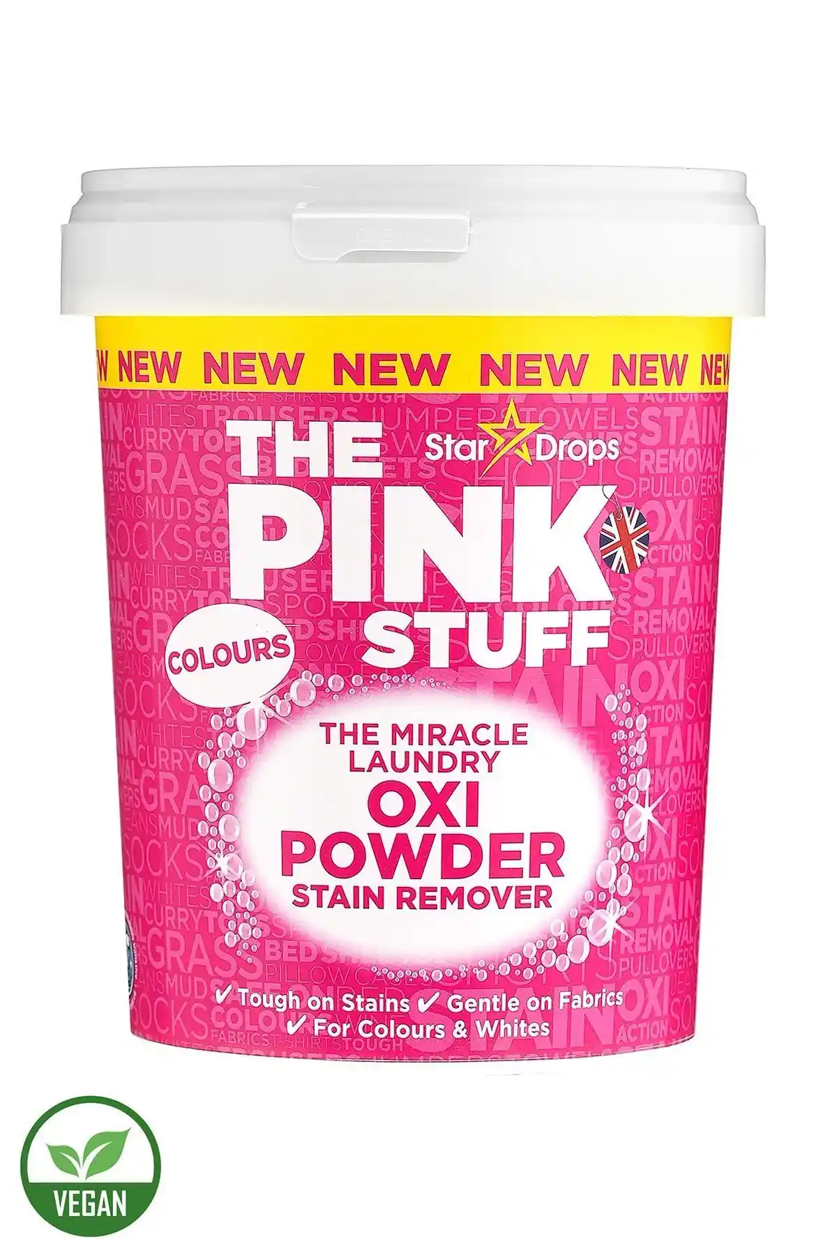 ThePinkStuff Mucizevi Oxi Toz Leke Çıkarıcı 1 Kg Renkli ve Hassas Kumaşlar İçin Güvenli Temizlik Çözümü