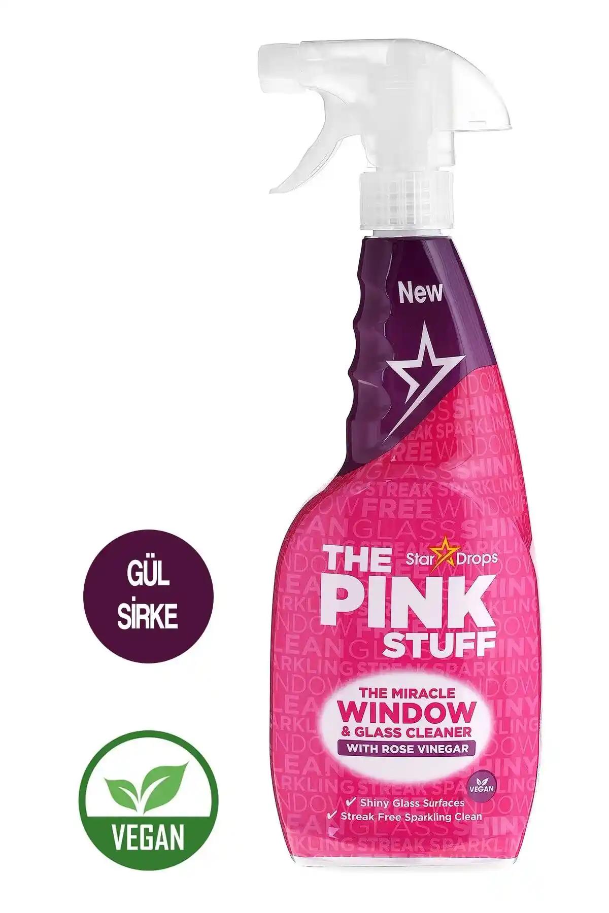 ThePinkStuff Mucizevi Vinegar Cam Temizleyici: Yüksek Performans ve Doğa Dostu Temizlik Çözümü