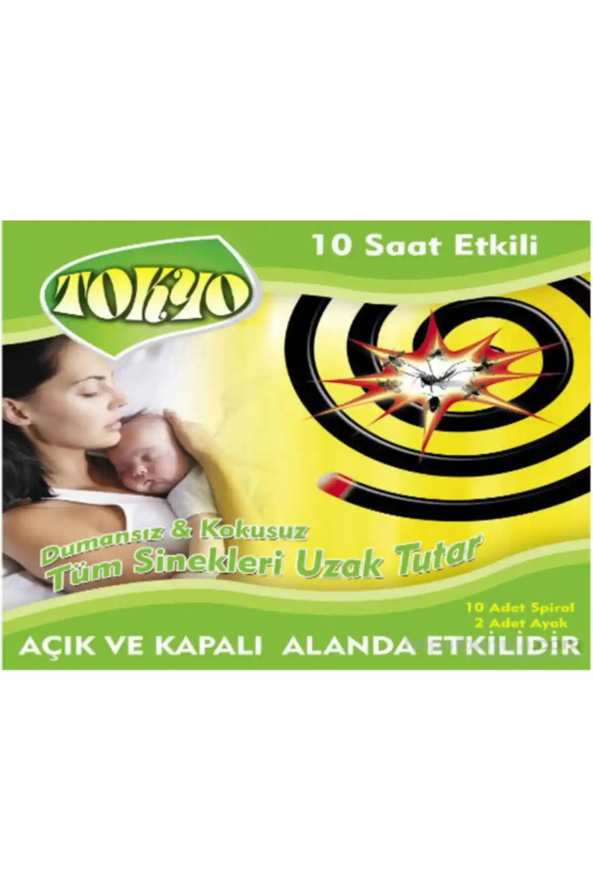 Tokyo Kokusuz Dumansız Spiral Haşere Sivrisinek Kovucu: Etkili ve Güvenilir Koruma Çözümü