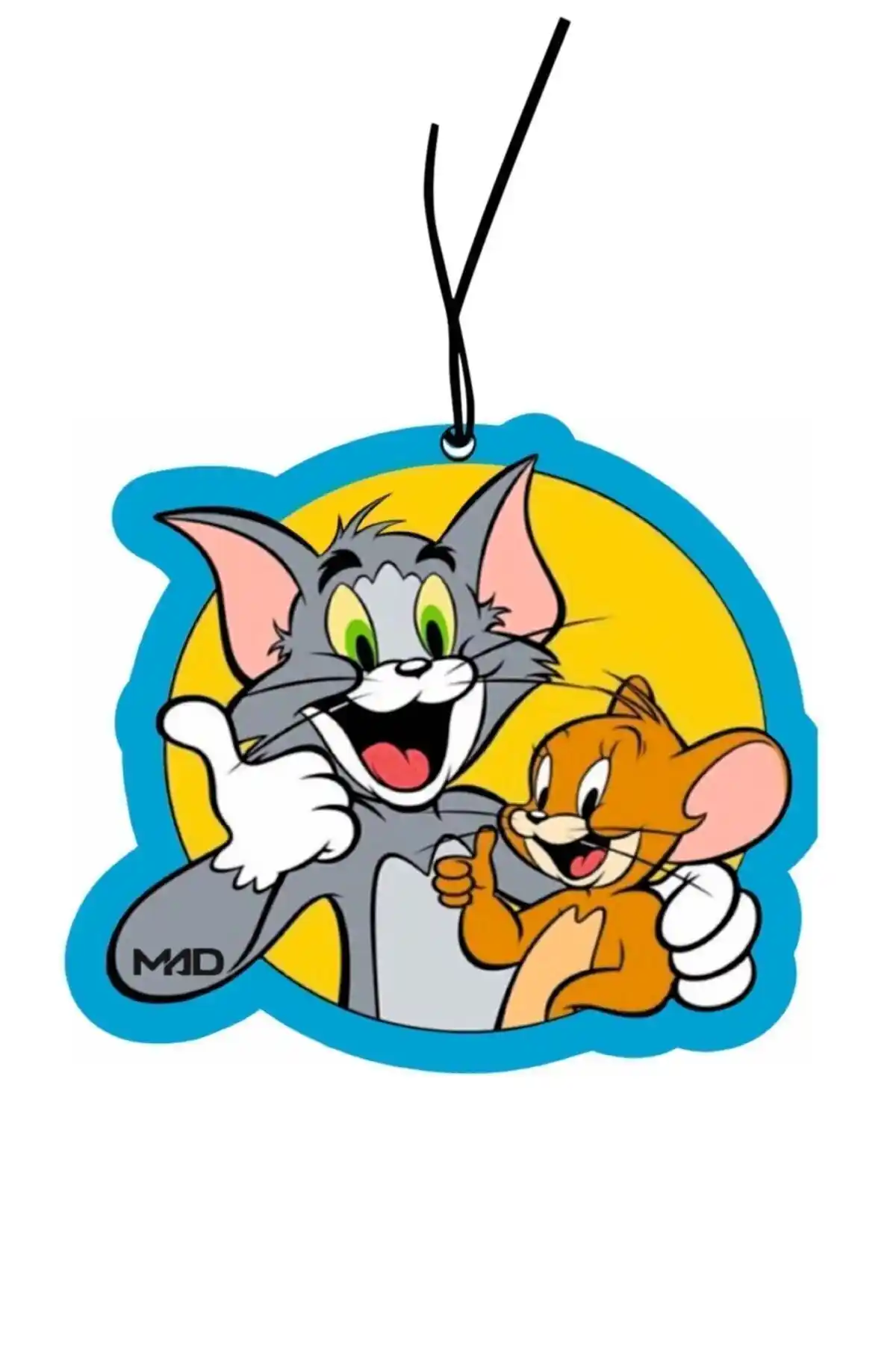 Tom ve Jerry Temalı Dekoratif Araba Kokusu ve Aksesuarı Yüksek Kaliteli Tasarım ve Ferahlatıcı Koku