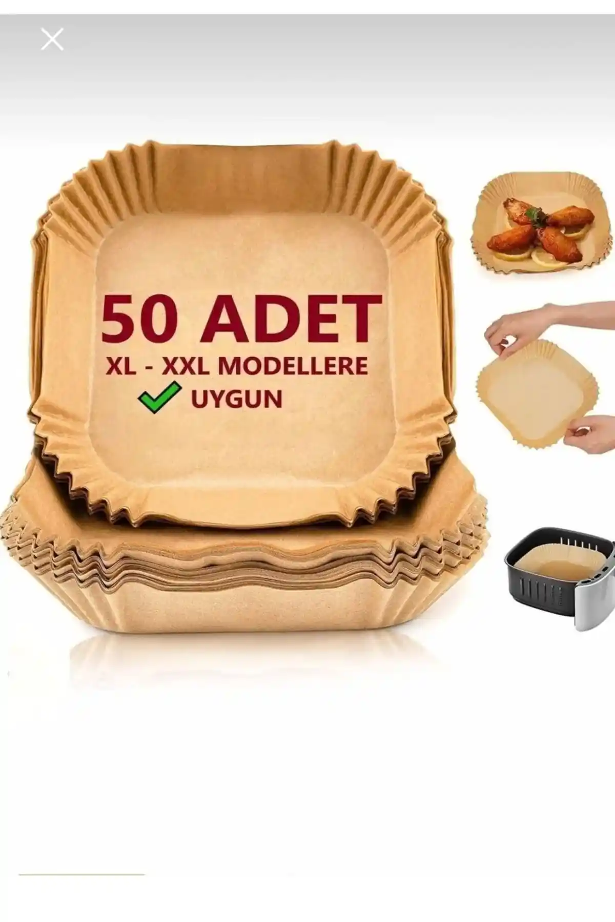 TP Company ve Kitchen Beauty Marka Hava Fritöz Pişirme Kağıtları Karşılaştırması