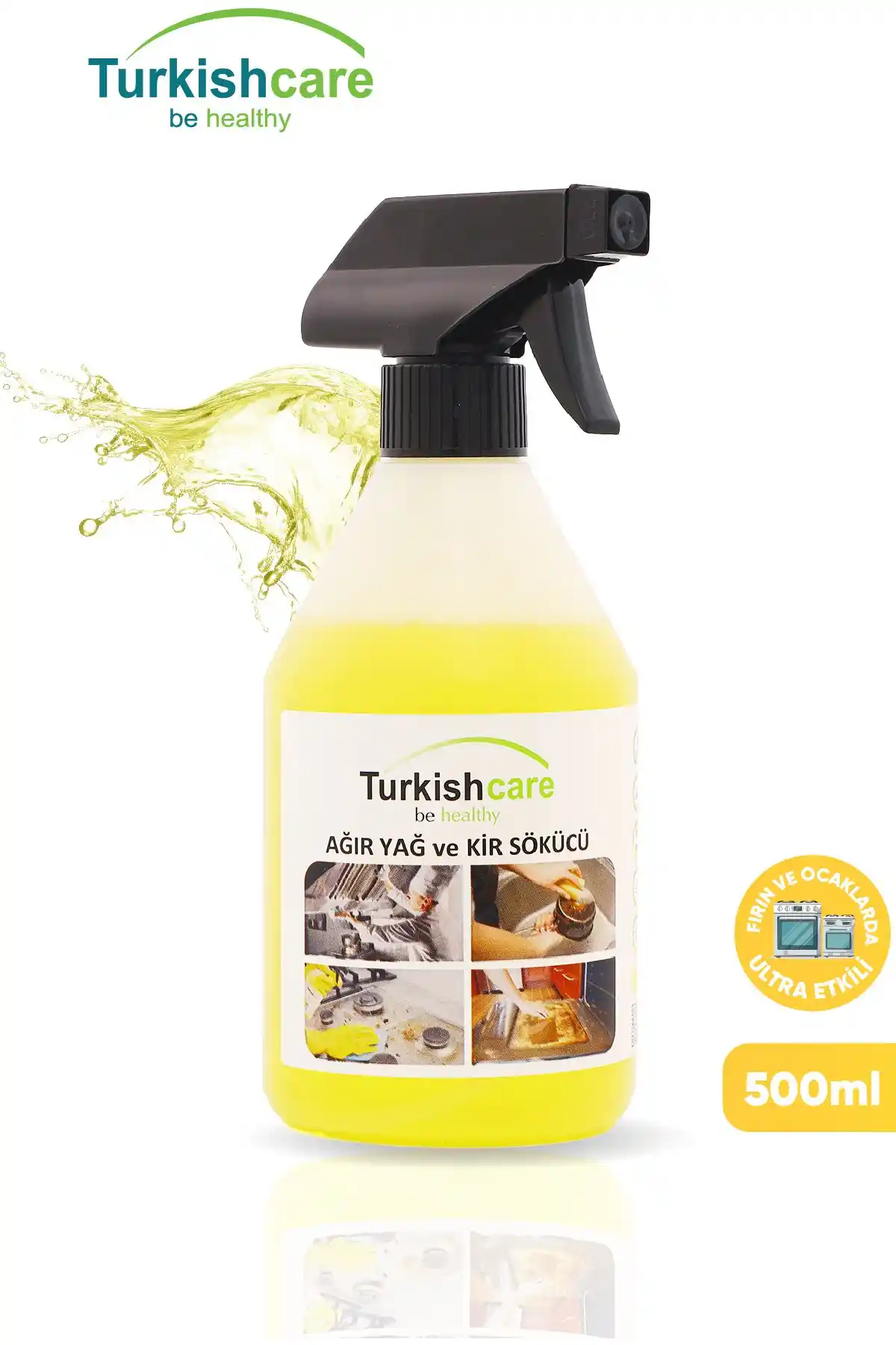 Turkishcare Ağır Kir Yağ Sökücü: Güçlü ve Etkili Mutfak Temizlik Çözümü
