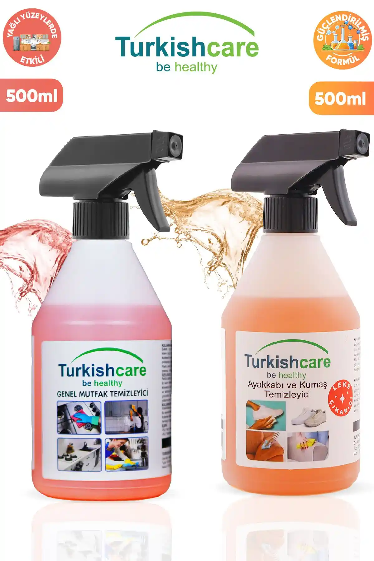 Turkishcare Ayakkabı ve Kumaş Temizleme Spreyleri Karşılaştırması ve Kullanım Alanları