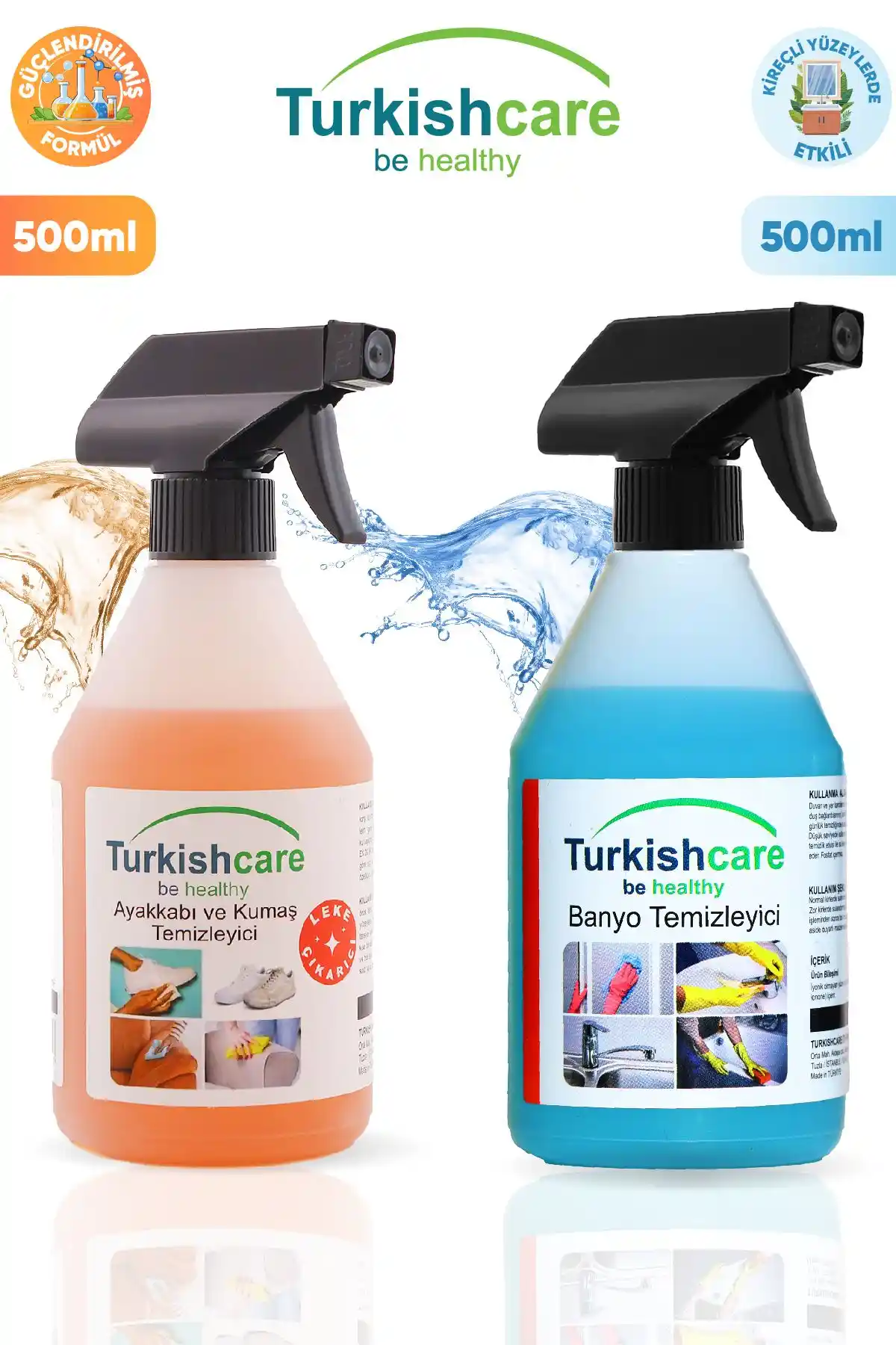 TurkishCare Çok Yönlü Temizlik Spreyi: Günlük Kullanım ve Etkili Temizlik Çözümleri