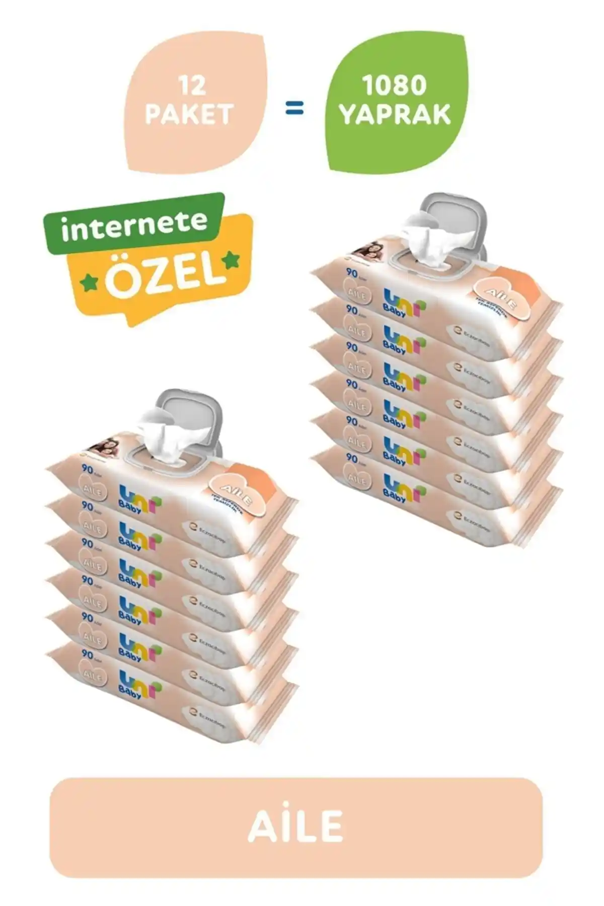 Uni Baby Aile Islak Mendil: Günlük Hijyen ve Temizlik İçin Güvenilir Çözüm