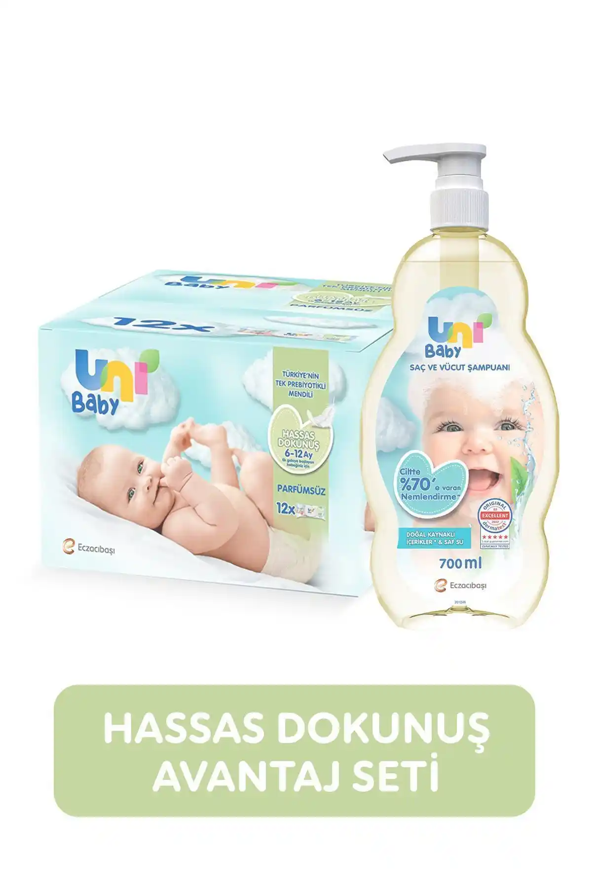Uni Baby Avantaj Seti Bebek Bakımında Güvenli ve Yüksek Kaliteli Çözüm