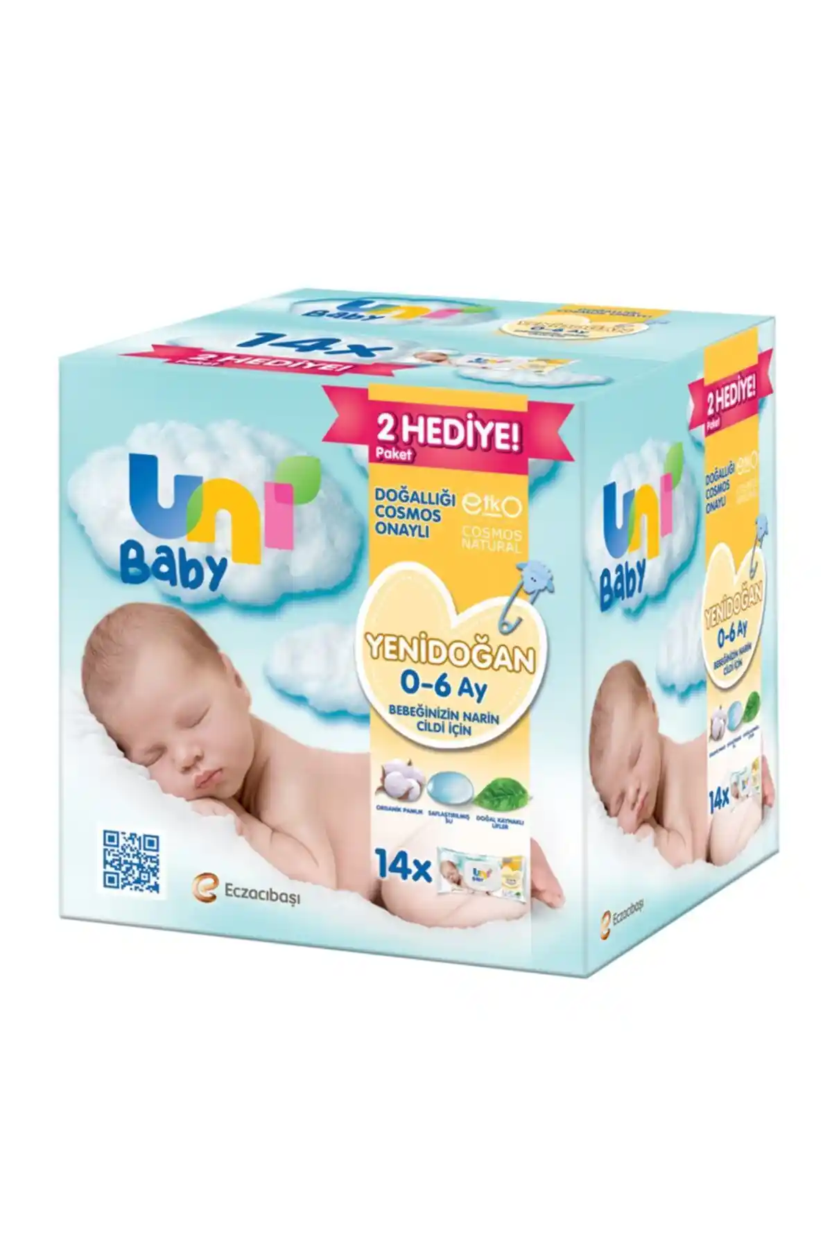 Uni Baby Yenidoğan Islak Mendil ve Pamuk Mendil Karşılaştırması Bebek Bakımında Hangi Ürün Daha Uygun