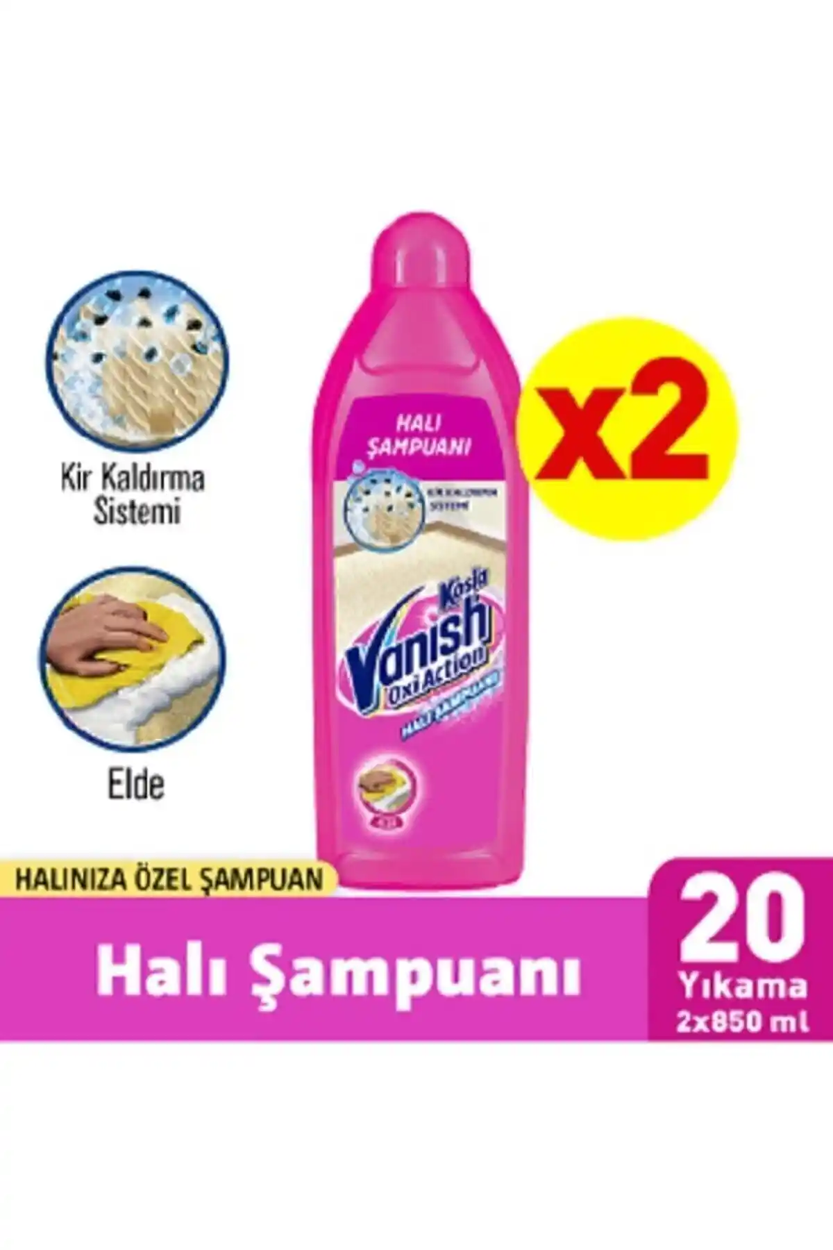 2025'te Vanish Kosla Halı Şampuanı ile Halılarınızda Devrim Yaratın