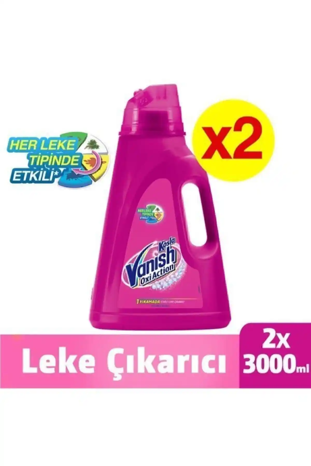 Vanish Kosla Multipower Renkli Çamaşırlar İçin Güçlü Sıvı Leke Çıkarıcı ve Deterjan Güçlendirici