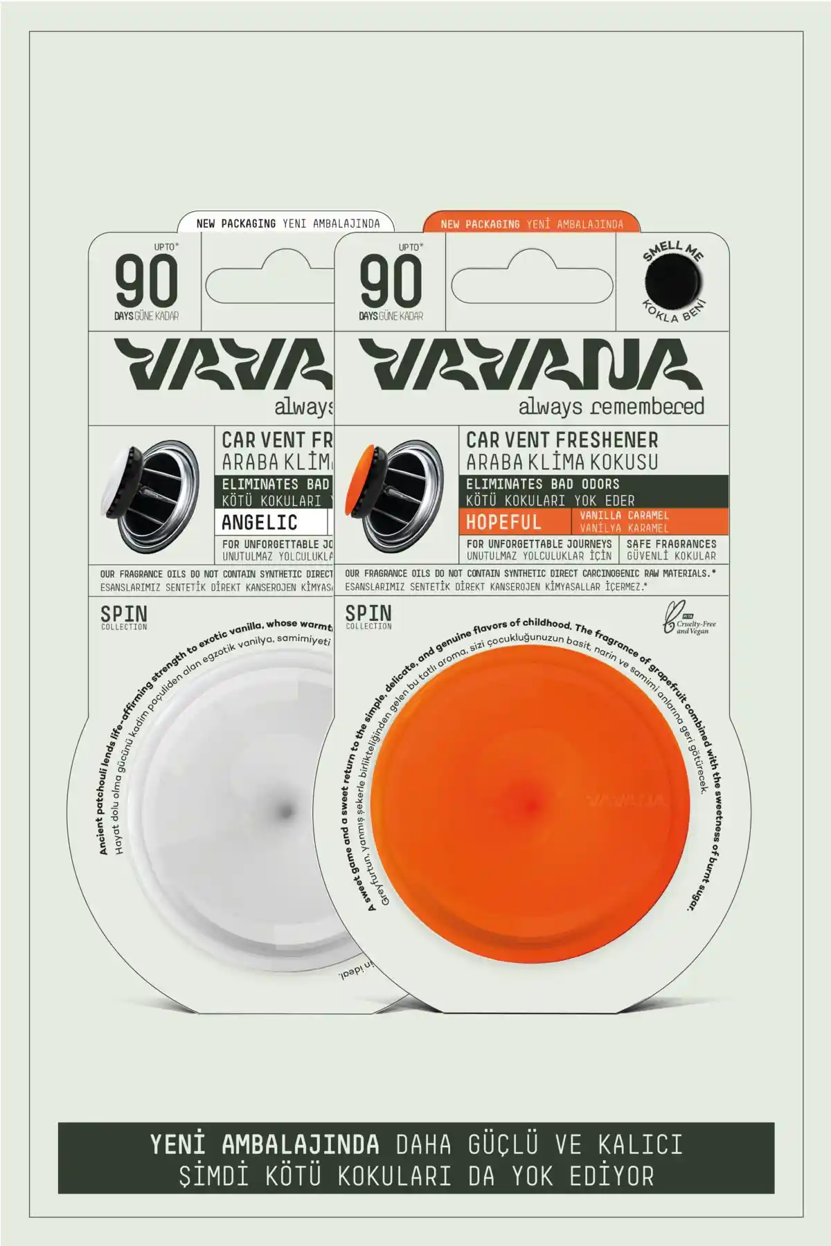 VAVANA Araba Klima Kokusu: Uzun Süreli Kalıcılık ve Çeşitli Aromalarla Sürüş Keyfi