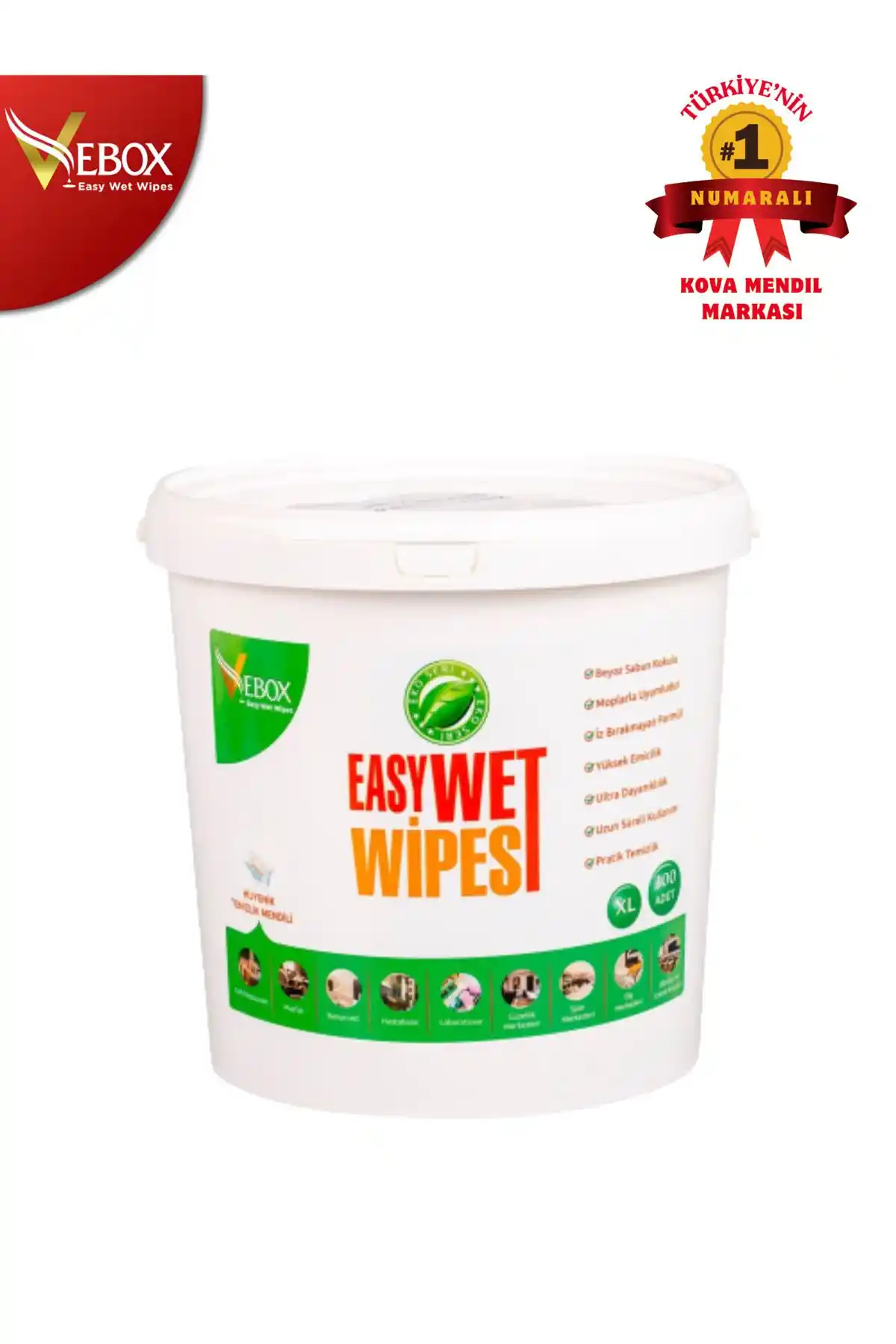 Vebox Easy Wet Wipes Kova Islak Mendil: Yüksek Kalite ve Güvenli Temizlik Çözümü