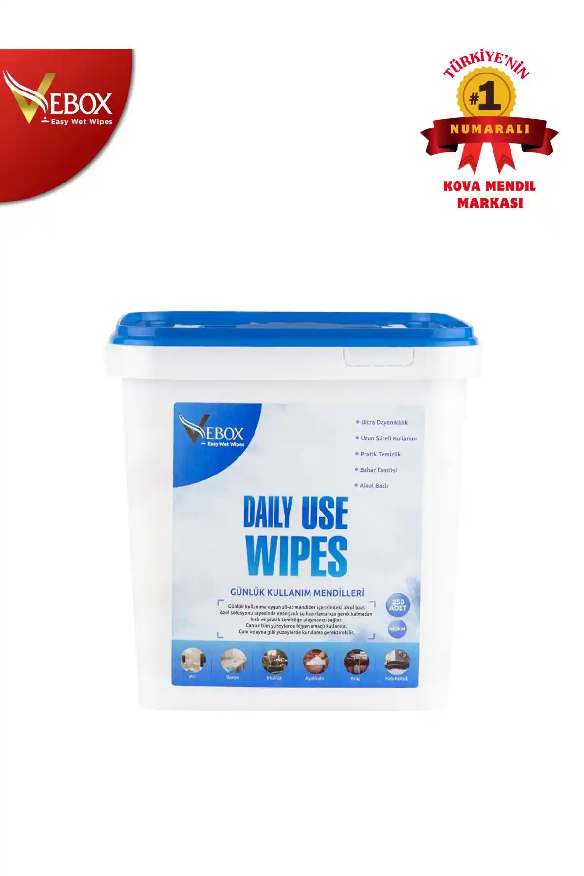 VEBOX Günlük Kulanım Mendili ve VEBOX Easy Wet Wipes Karşılaştırması
