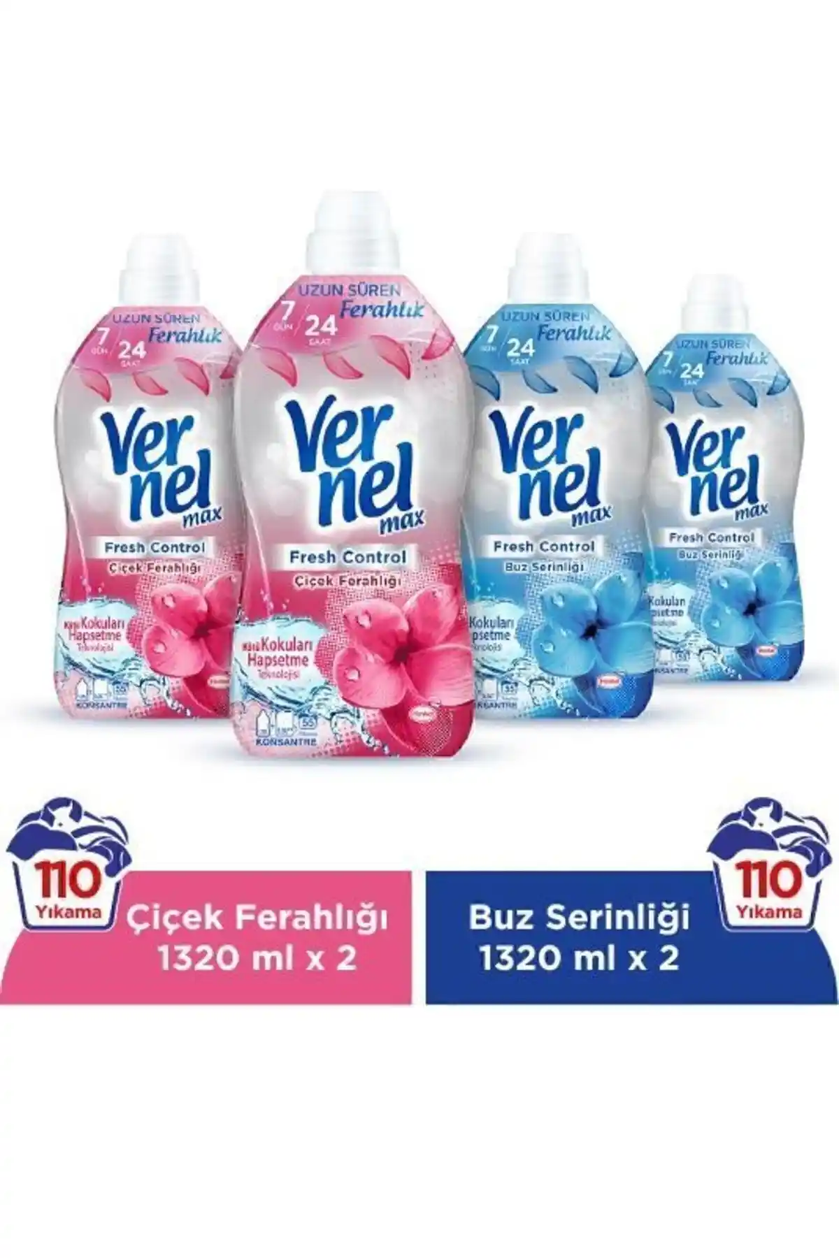 Vernel Max Konsantre Çamaşır Yumuşatıcısı: Eşsiz Kokular ve Yüksek Performans