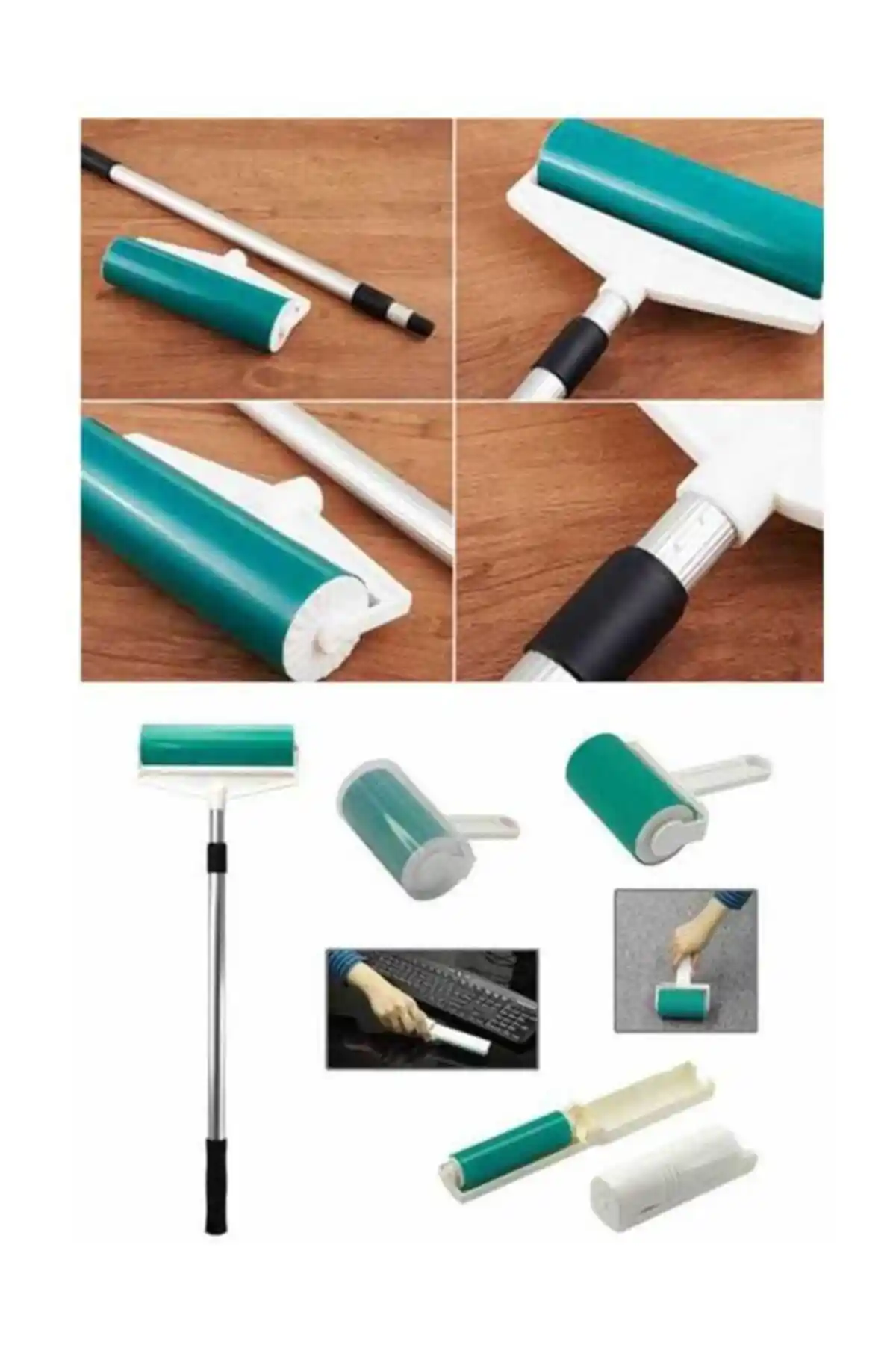 Vi Caro 3 Boy Rulo Süper Set: Etkili ve Ekonomik Tüy ve Toz Toplama Çözümü