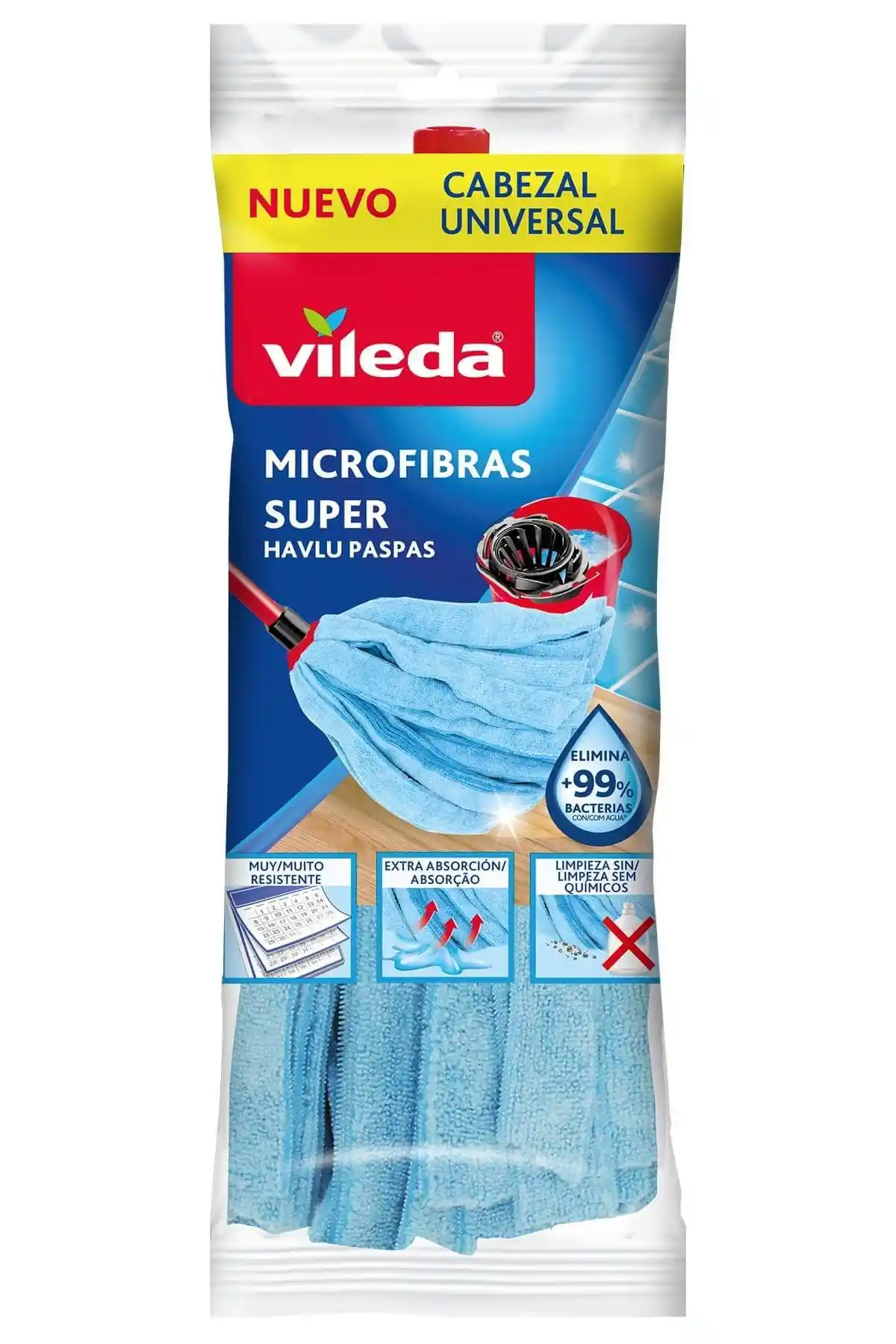 Vileda Microfiber Süper Havlu Paspas ile Yüksek Performanslı Temizlik Çözümleri