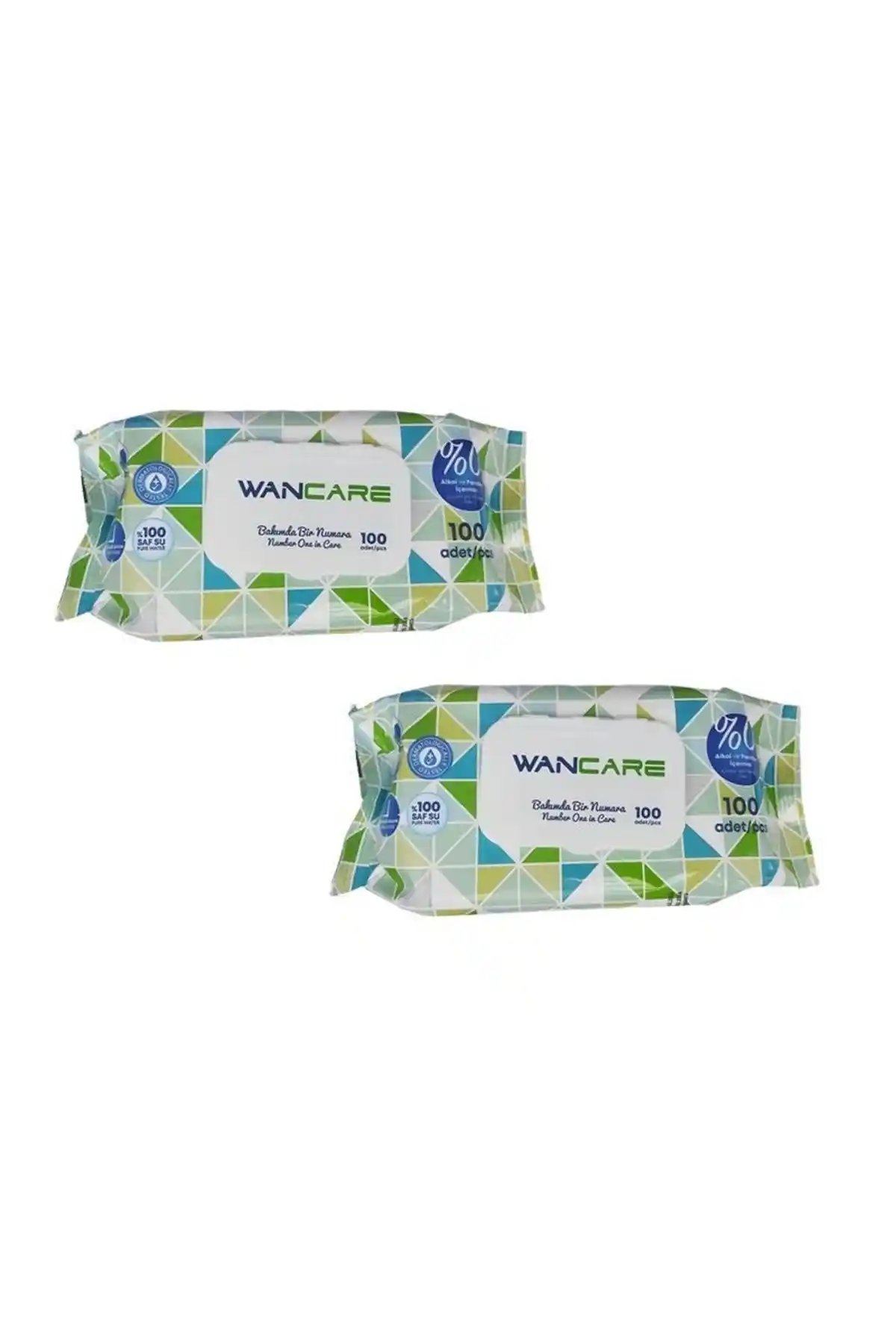 Wancare ıslak mendil 100'lü 2 paket: güvenli ve pratik hijyen çözümü