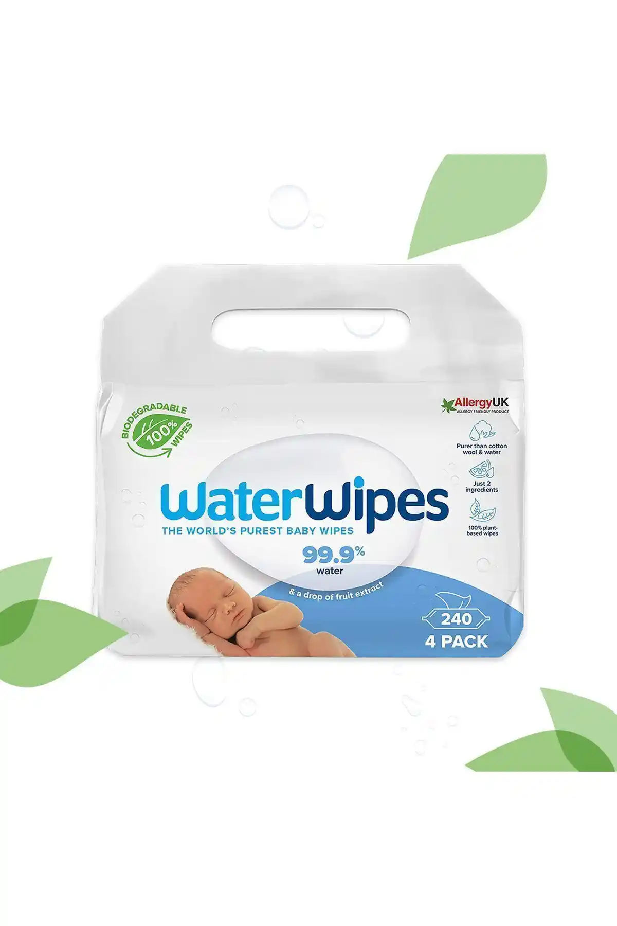 WaterWipes Yeni Biodegradable Bebek Mendili: Doğal ve Güvenilir Bebek Temizlik Çözümü