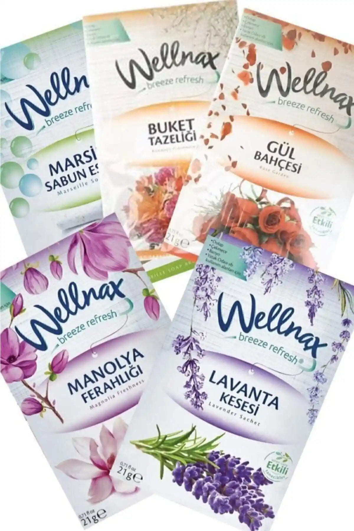 Wellnax Breeze Refresh Dolap ve Çekmece Kokusu: Doğal ve Uzun Süreli Ferahlık Sağlayan Temizlik Ürünü