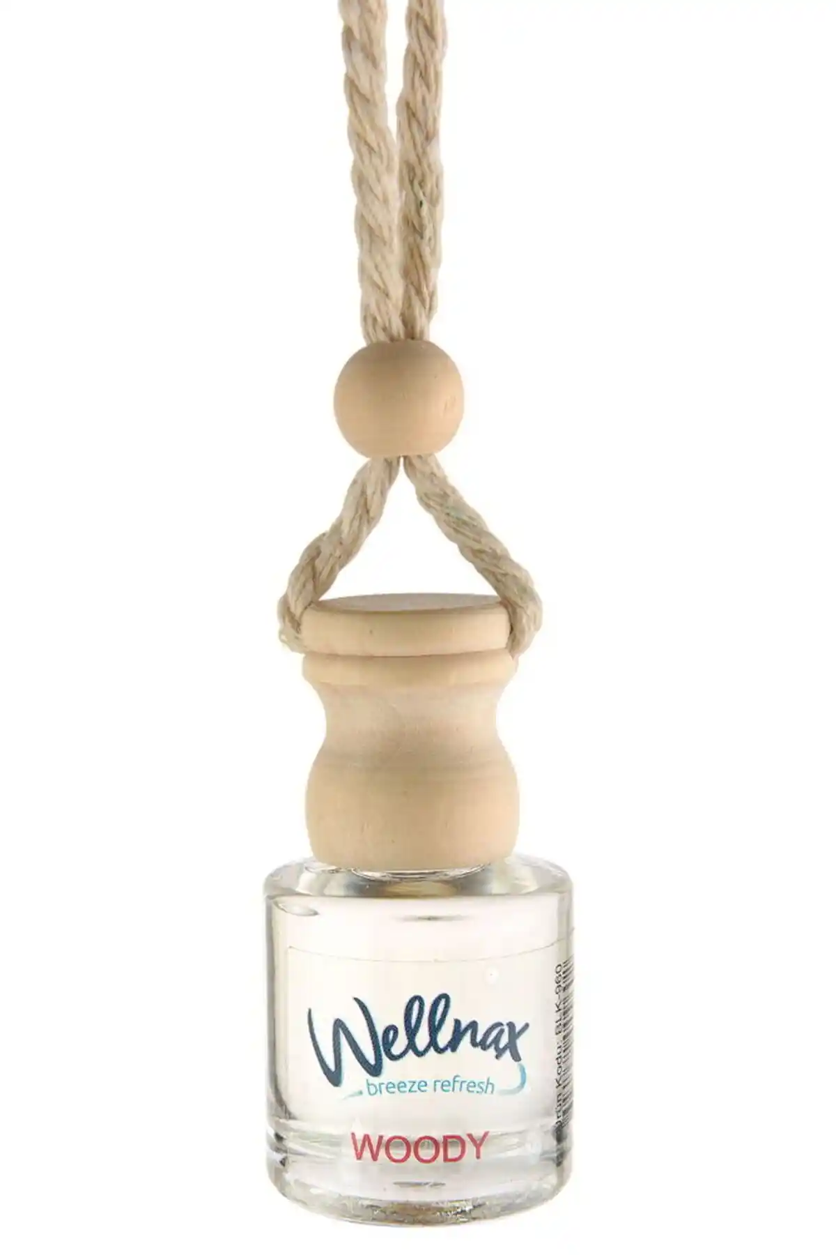 Wellnax Breeze Refresh Woody Kokulu Araç Ferahlatıcı 8ml Cam Şişe