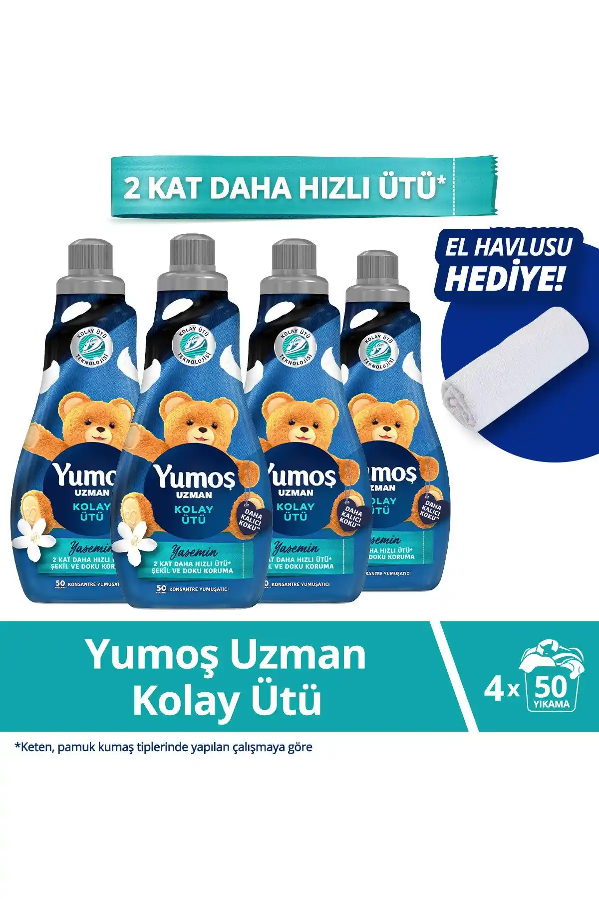Yumoş Uzman Konsantre Çamaşır Yumuşatıcı: Kalıcı Koku ve Yumuşaklık Sağlayan Ekonomik Çözüm