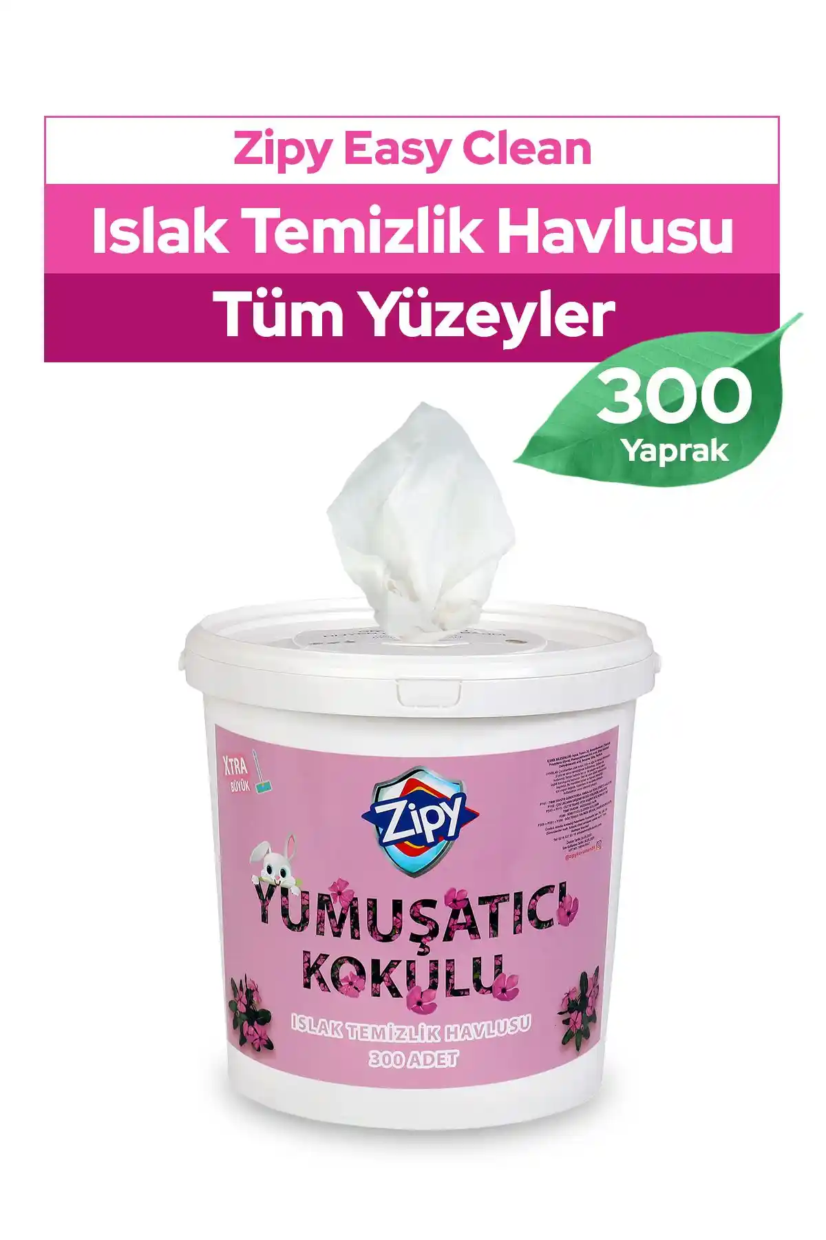Zipy Easy Clean Yuşatıcı Kokulu Yüzey Temizlik Havlusu: Pratik ve Ekonomik Temizlik Çözümü
