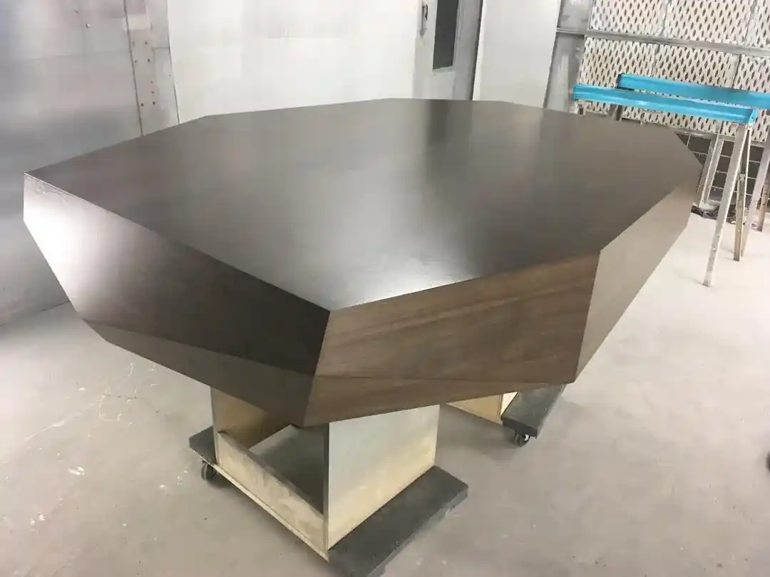 Miter Eklem Yapımında Bant Katlama Tekniği ve Facet Tablo Üretimi Yöntemleri