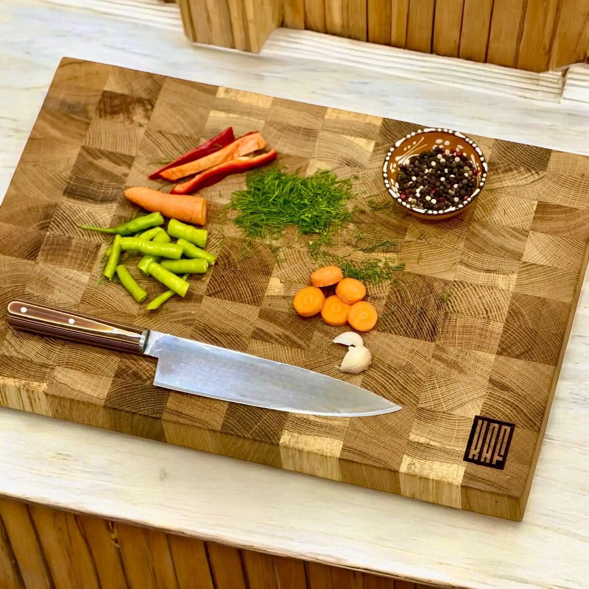 Endgrain Kesme Tahtalarının Hediye Paketlemesi ve Uçak Yolculuğunda Koruma Yöntemleri