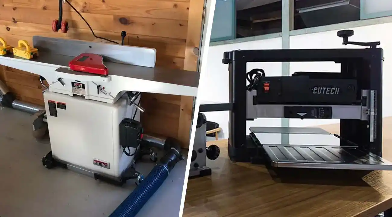 Hobi Amaçlı Ahşap İşçiliğinde Jointer ve Planer Kullanımı: Kombine Makineler ve Alternatifler