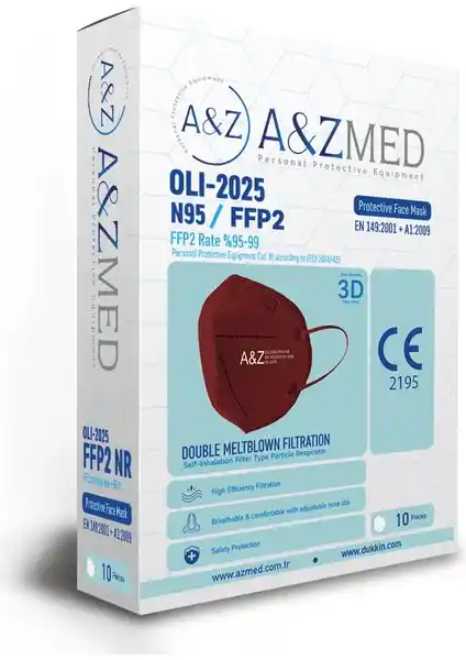 A&Z Med ve Medizer Qzer FFP2 N95 Maskeleri Karşılaştırması ve Özellikleri