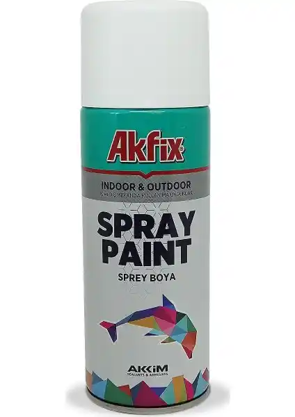 Akfix Akrelik Mat Beyaz Sprey ve Swanson Endüstriyel Sprey Boya Karşılaştırması