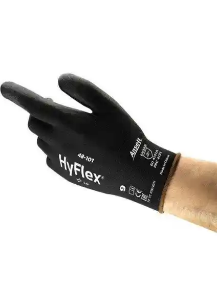 Ansell 48-101 ve Hyflex 48-100 Poliüretan Kaplı İş Eldivenleri Karşılaştırması