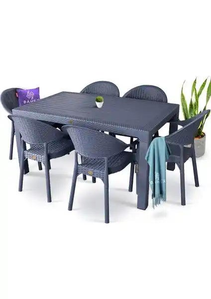 Bahçe ve Balkonlar İçin Bahex ve Violet Rattan Masa Takımı Karşılaştırması