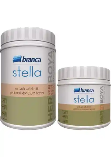 Bianca Stella Boya Karşılaştırması: 0,50 LT ve 500 ml ürünlerin özellikleri