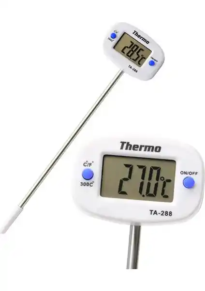 Hubstein TA-288 ve Tp Dal<dı>rma Saplama Tipi Dijital Gıda Termometresi Karşılaştırması
