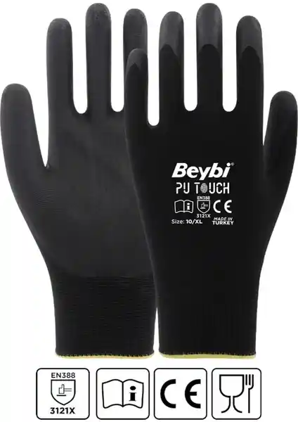 İki Endüstriyel İş Eldiveni Karşılaştırması: Beybi Pu Touch ve Demir NSWG01 Özellikleri